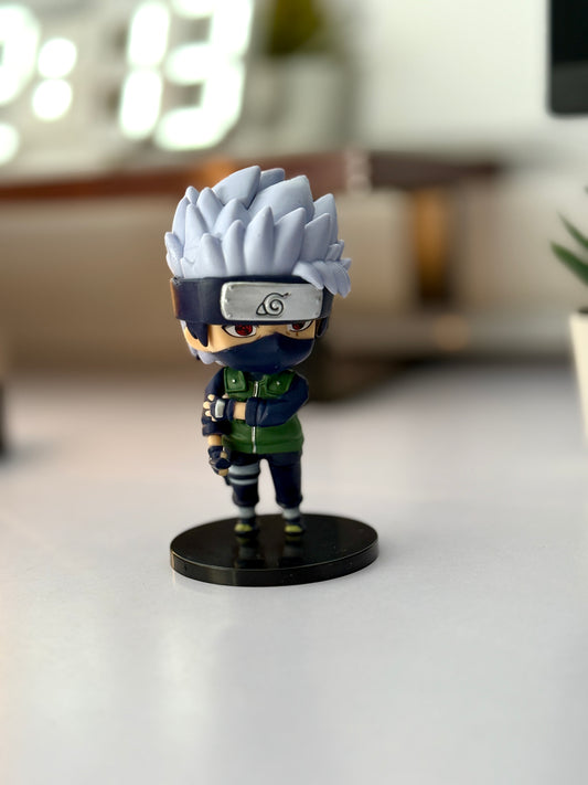 Naruto Shippuden Kakashi Hatake (Sharingan) 10cm Chibi Figure - Anime Collectible