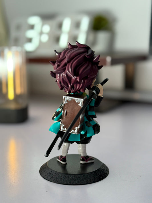 Demon Slayer Tanjiro Kamado 15cm Chibi Figure - Kimetsu no Yaiba Anime Collectible