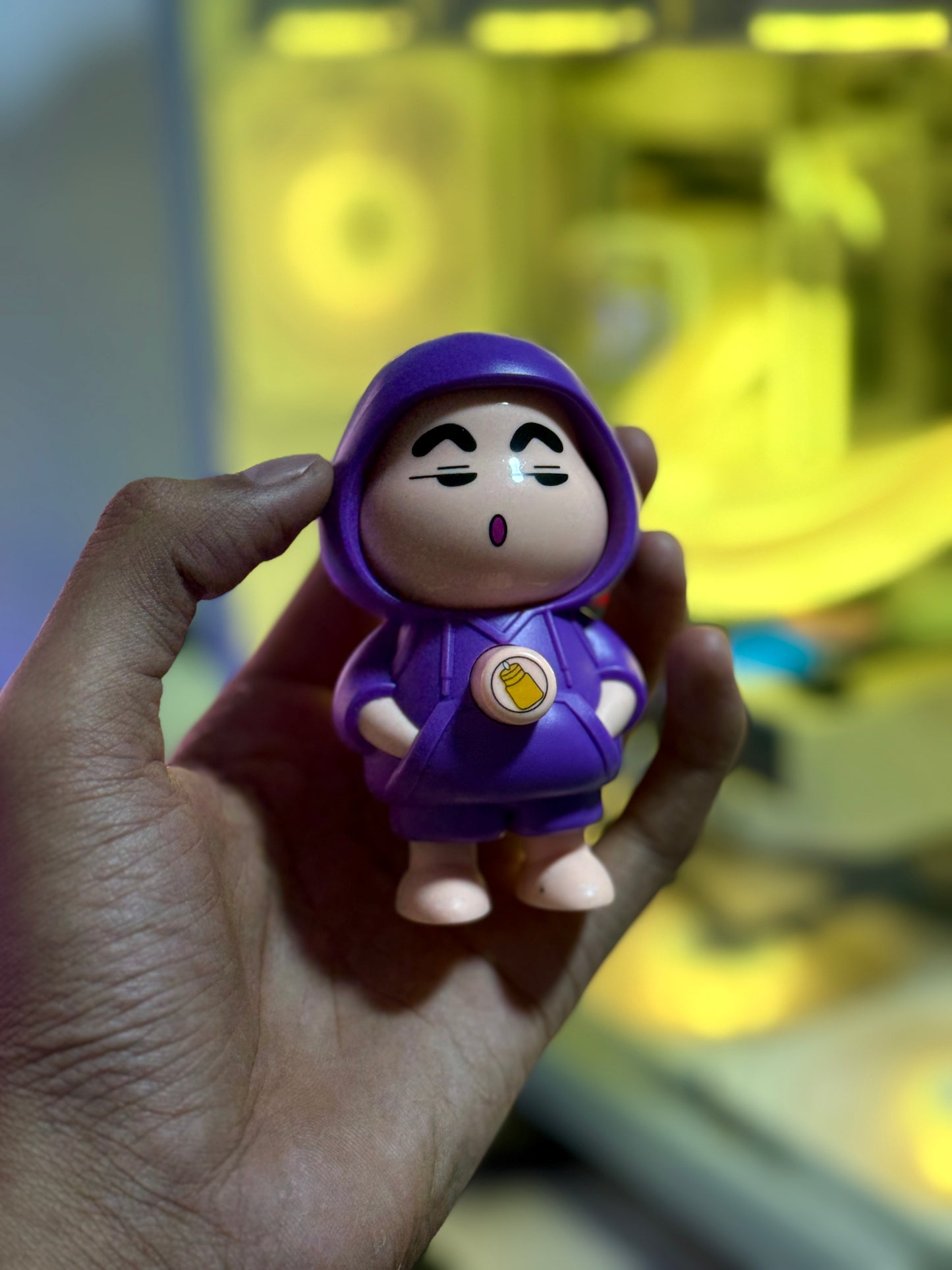 Crayon Shin-chan "Pi Tao" Face-Changing Keychain - 8cm with 3 Expressions