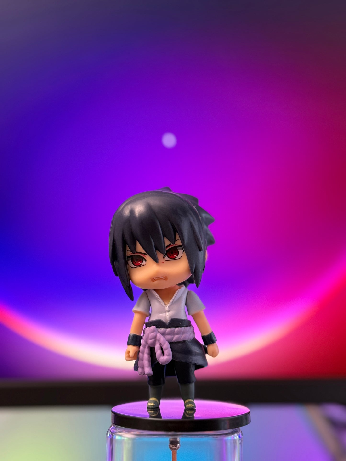 Naruto Shippuden Sasuke Uchiha 10cm Chibi Figure - Anime Collectible