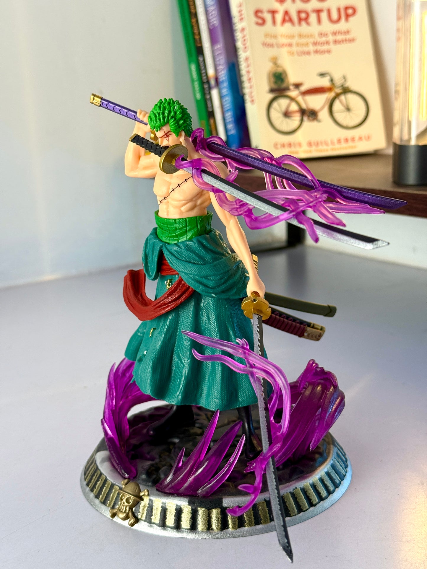 Roronoa Zoro Three-Sword Style Action Figure - One Piece Collectible (25CM)