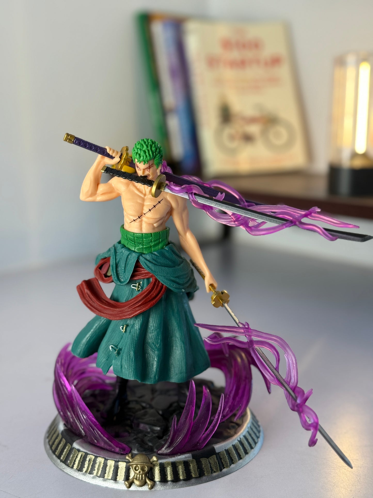 Roronoa Zoro Three-Sword Style Action Figure - One Piece Collectible (25CM)