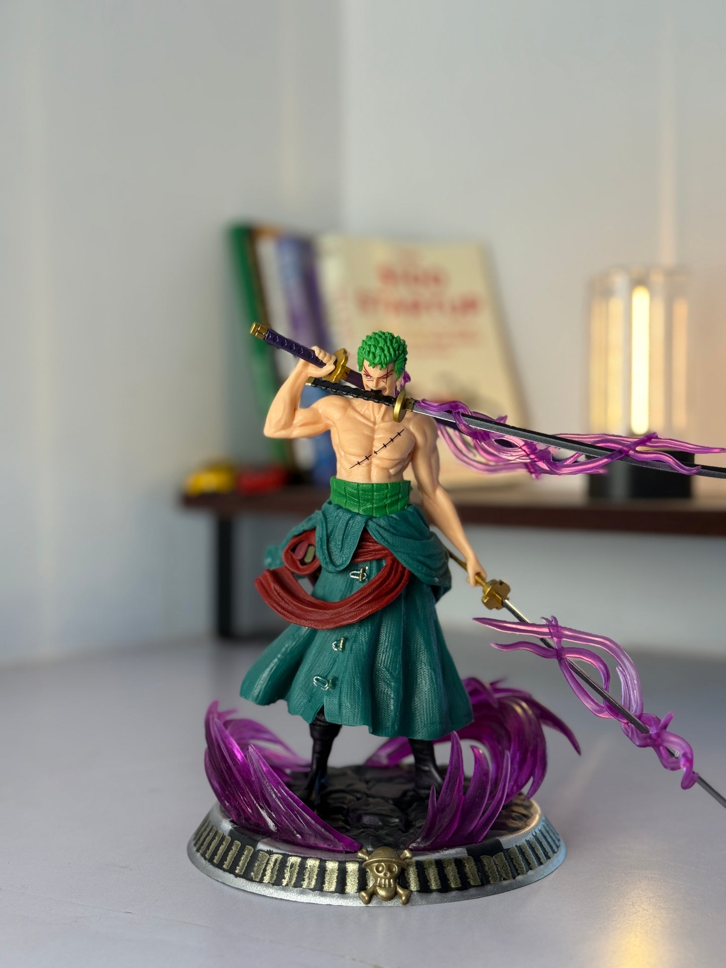 Roronoa Zoro Three-Sword Style Action Figure - One Piece Collectible (25CM)