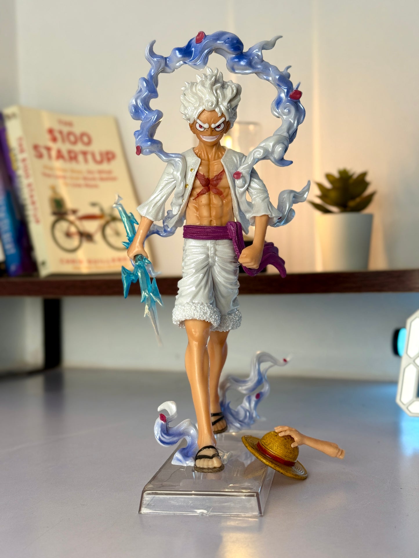 Monkey D. Luffy Gear 5 Awakened Nika Figure - One Piece Anime Collectible (30CM)
