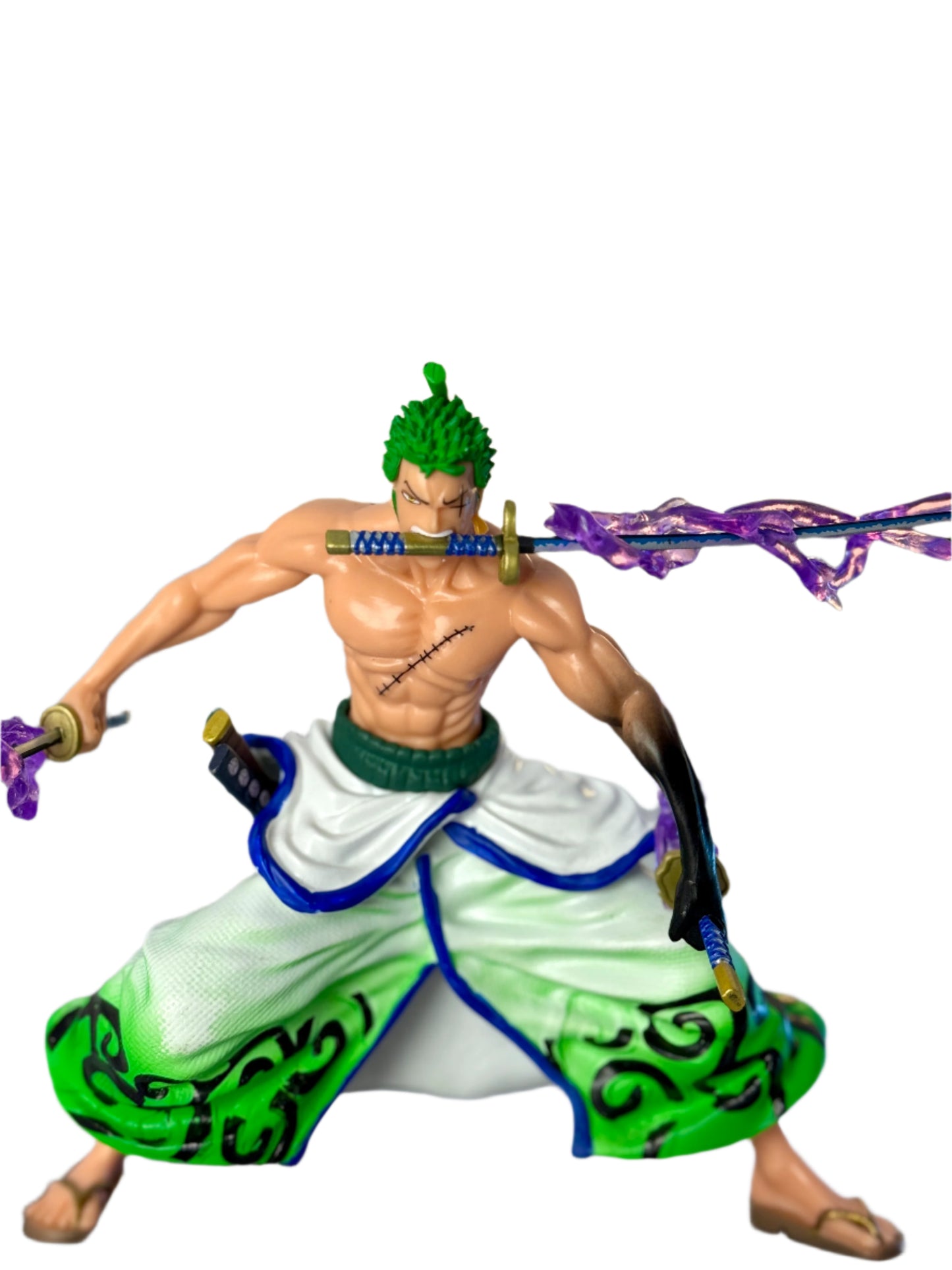 Roronoa Zoro Three-Sword Style Action Figure - One Piece Collectible (18CM)