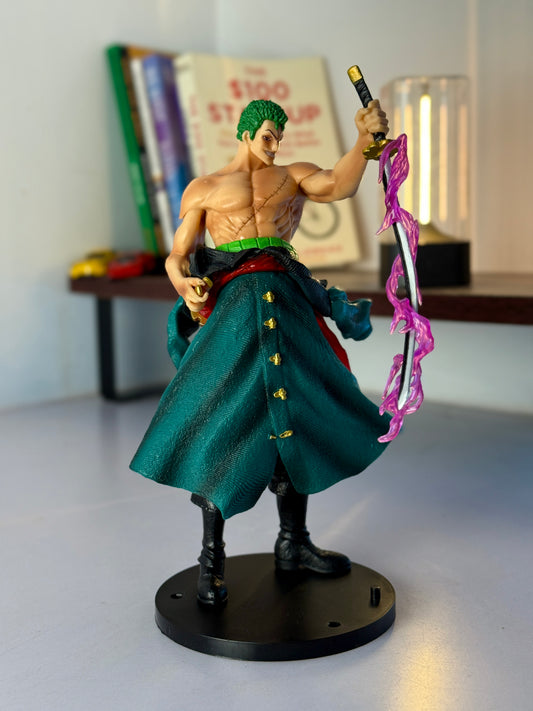 Roronoa Zoro One-Sword Style Dynamic Figure - One Piece Collectible (21CM)