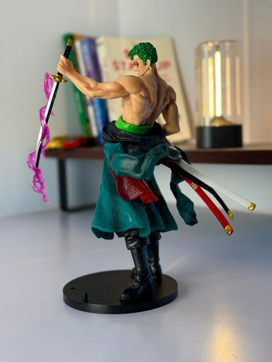 Roronoa Zoro One-Sword Style Dynamic Figure - One Piece Collectible (21CM)
