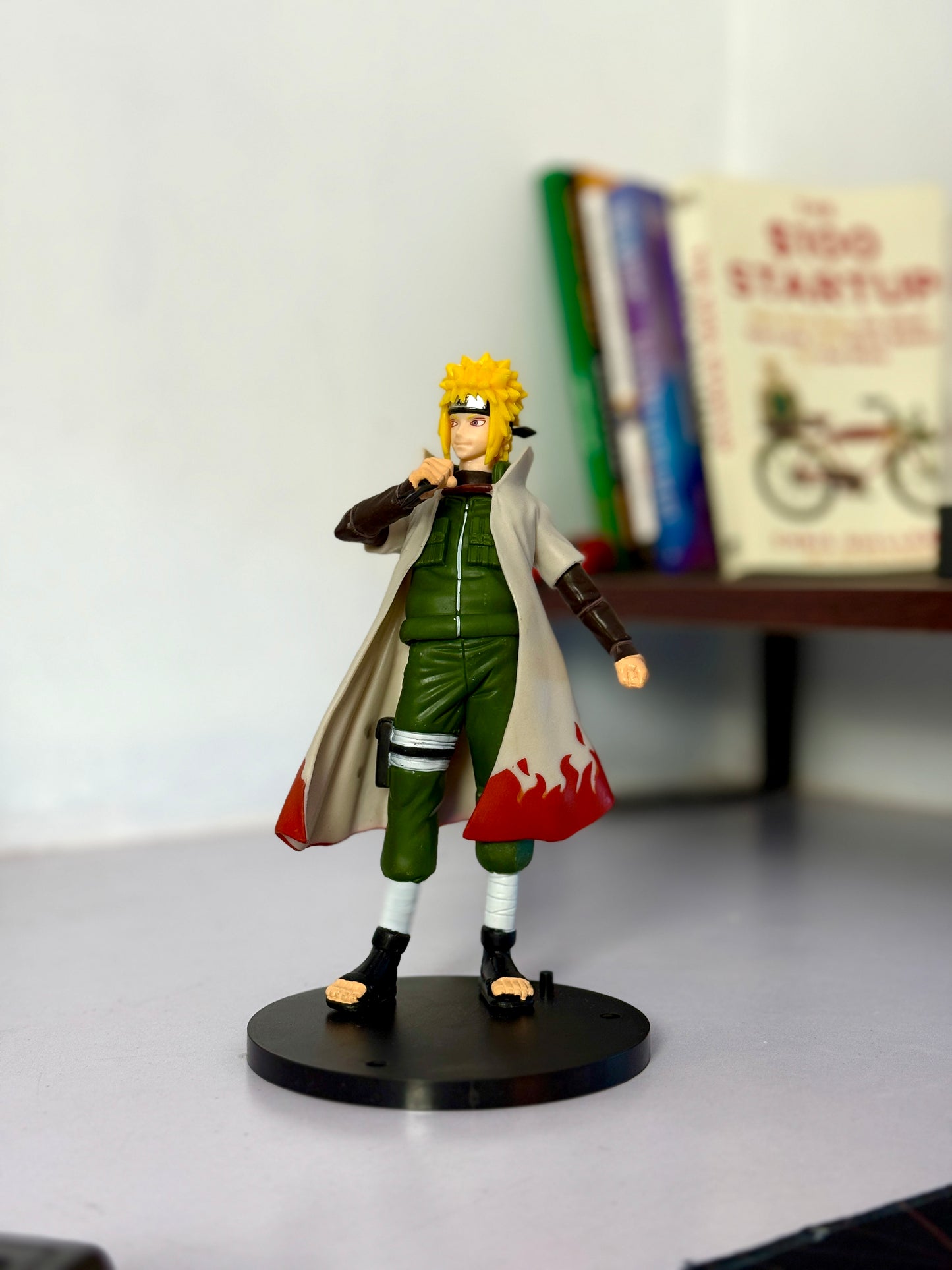 Minato Namikaze Fourth Hokage Figure - Naruto Shippuden Collectible (18CM)