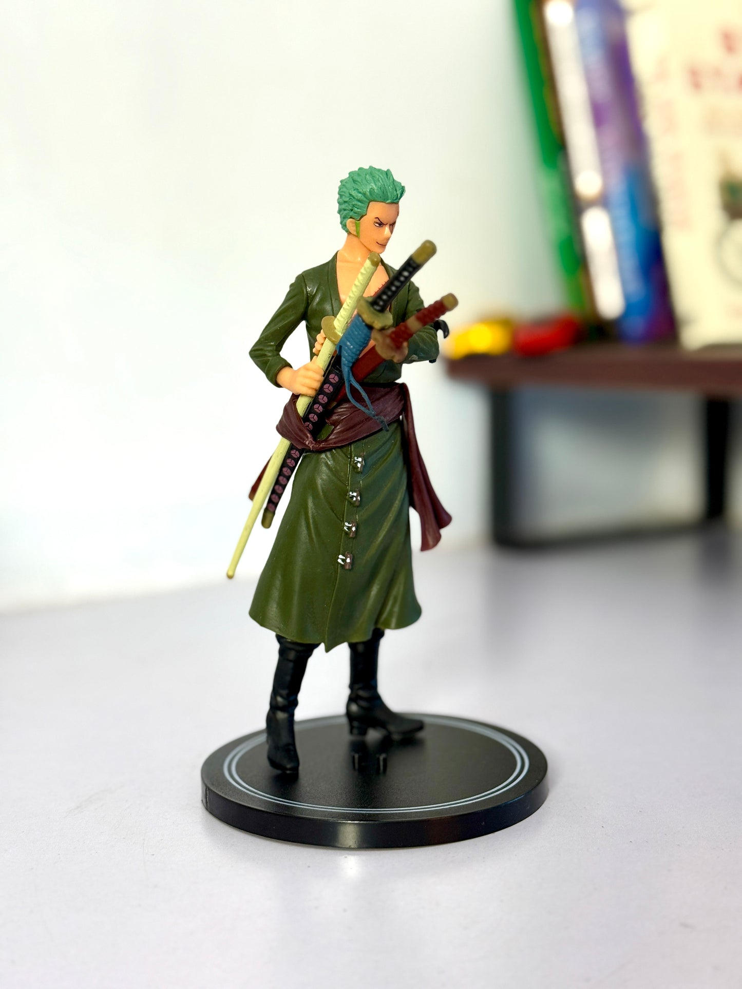 Roronoa Zoro Standing Three-Sword Style Figure - One Piece Collectible (18CM)