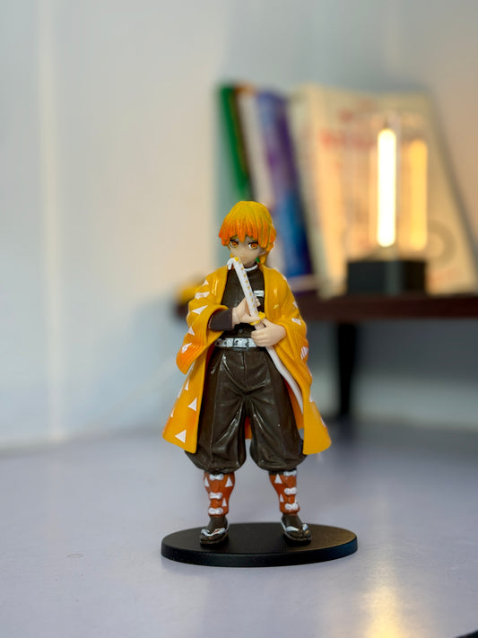 Zenitsu Agatsuma Standing Figure - Demon Slayer Collectible (15CM)