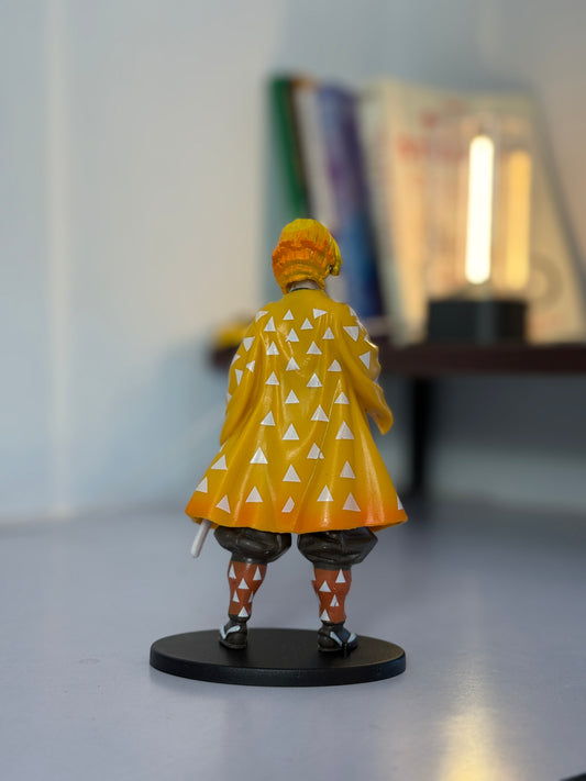 Zenitsu Agatsuma Standing Figure - Demon Slayer Collectible (15CM)