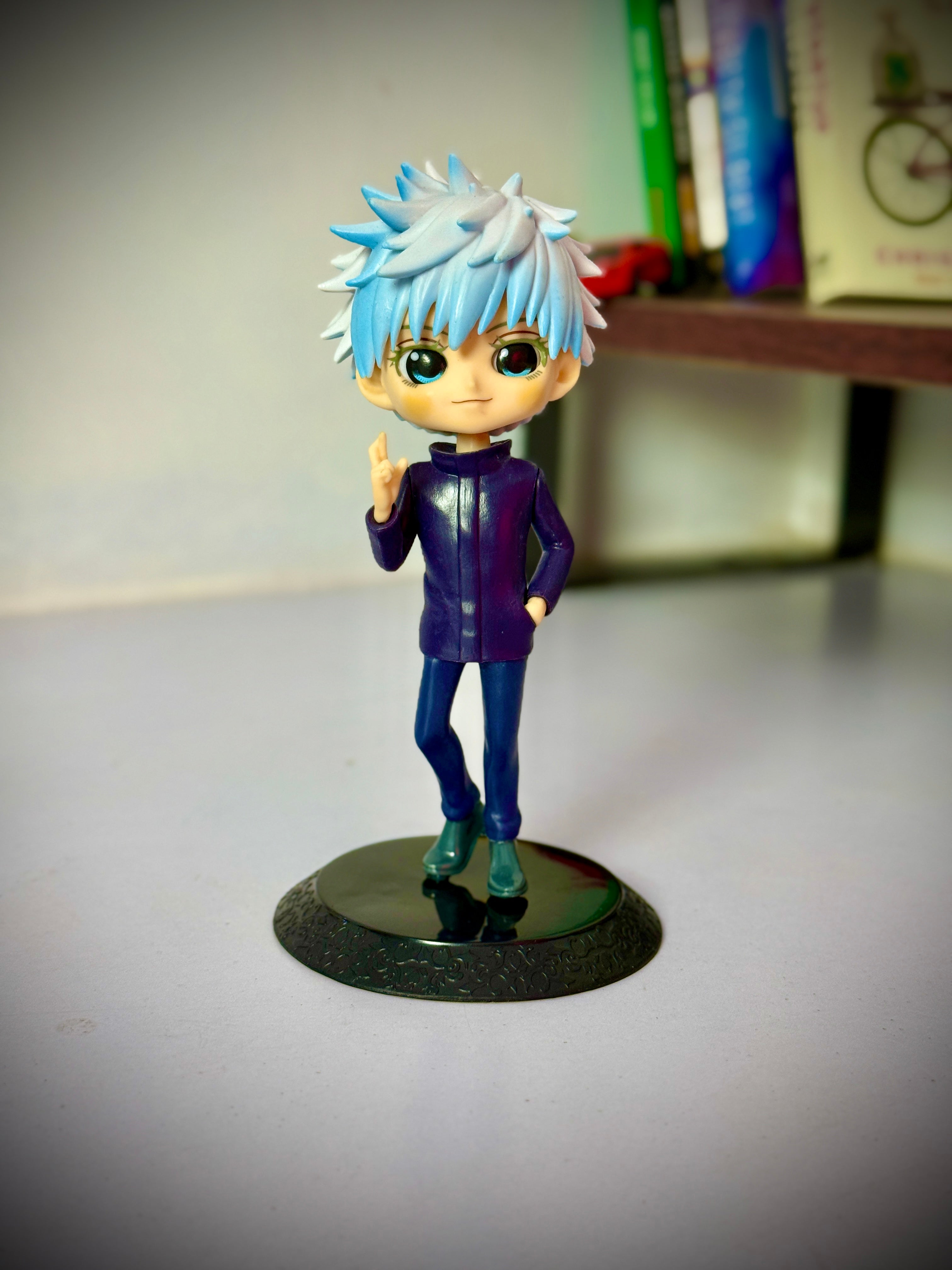 Satoru Gojo Chibi Standing Figure - Jujutsu Kaisen Collectible (15CM)
