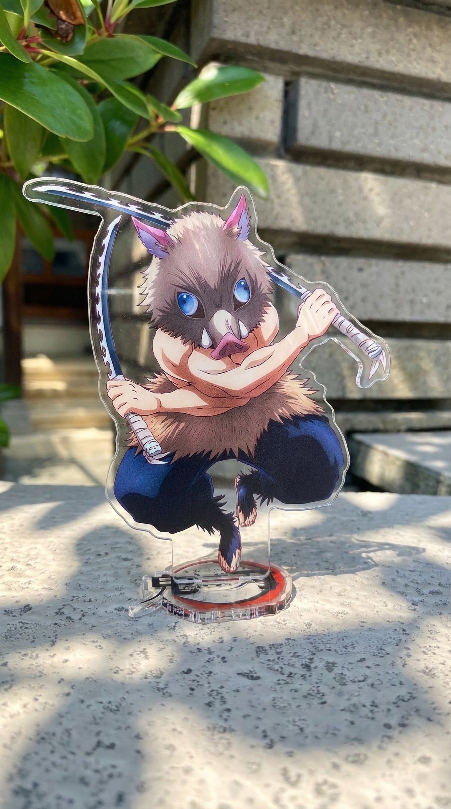 Inosuke Hashibira Demon Slayer acrylic stand figure 15cm collectible – Action Nook India
