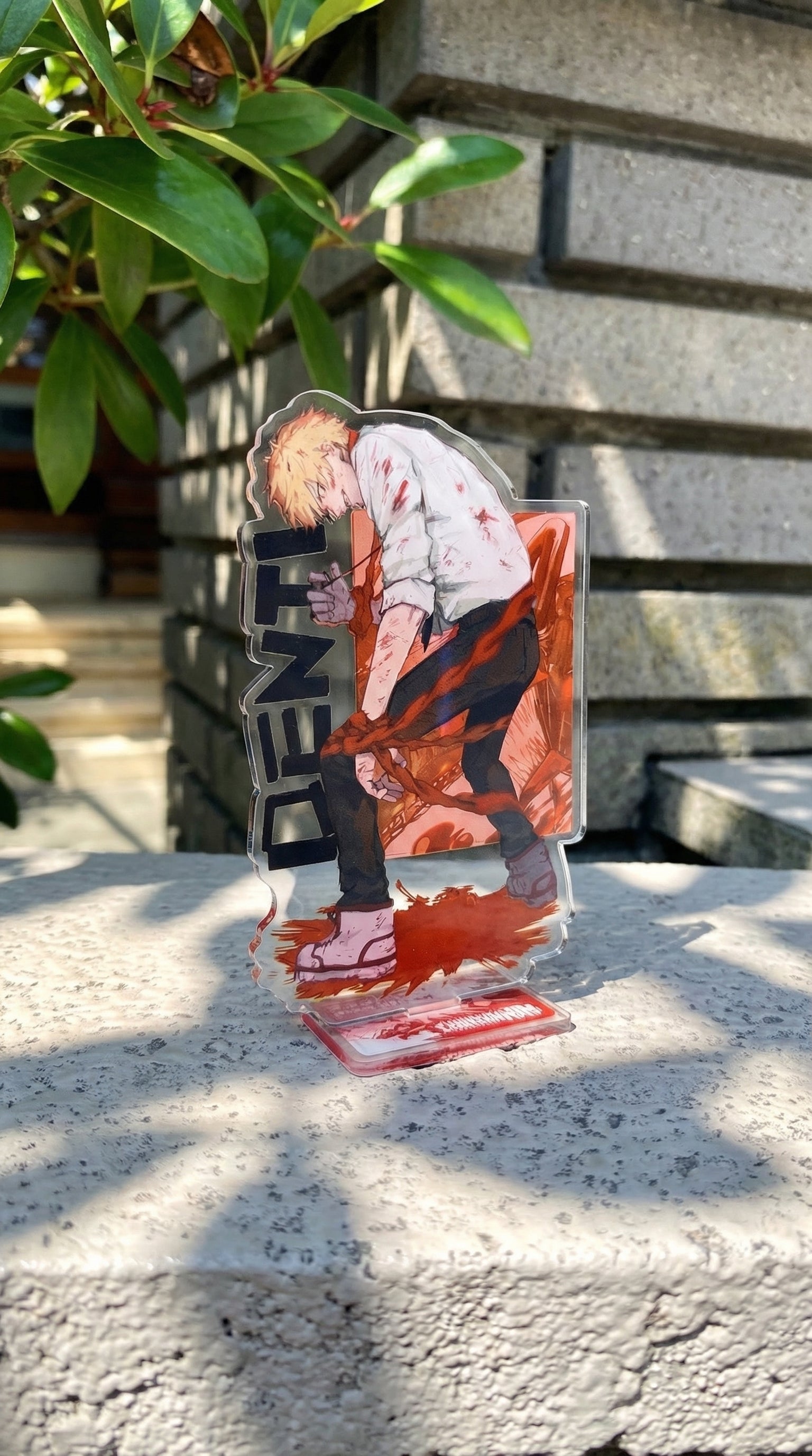 Denji Chainsaw Man Acrylic Stand Figure 15cm | Buy Online India | Action Nook